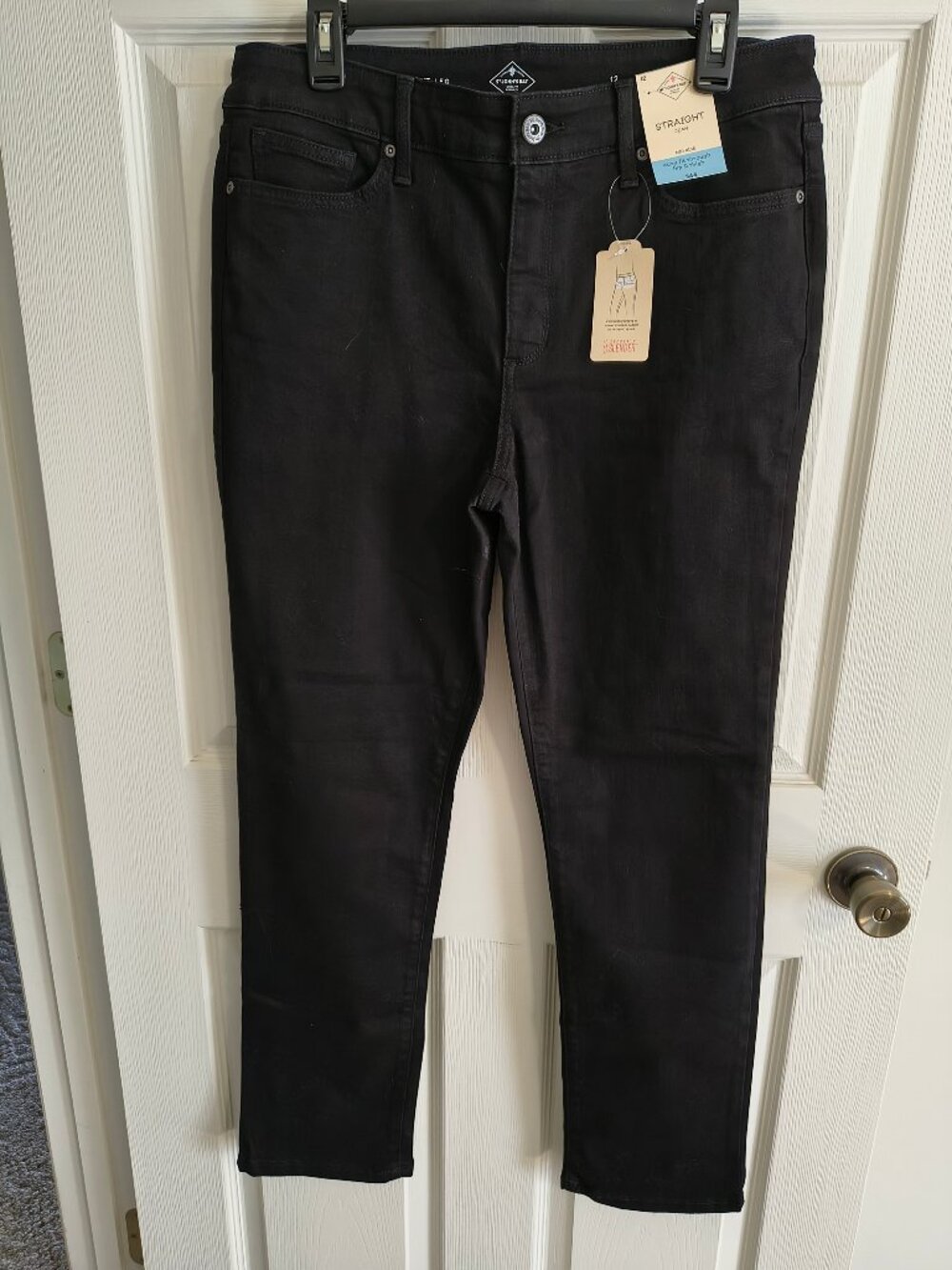 St. John's Bay Secretly Slender Straight Leg Jean